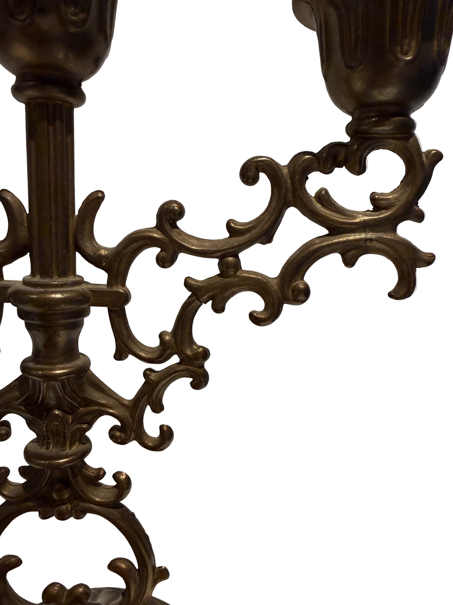 vintage messing kandelaar