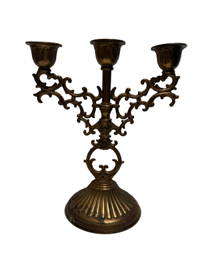 vintage messing kandelaar