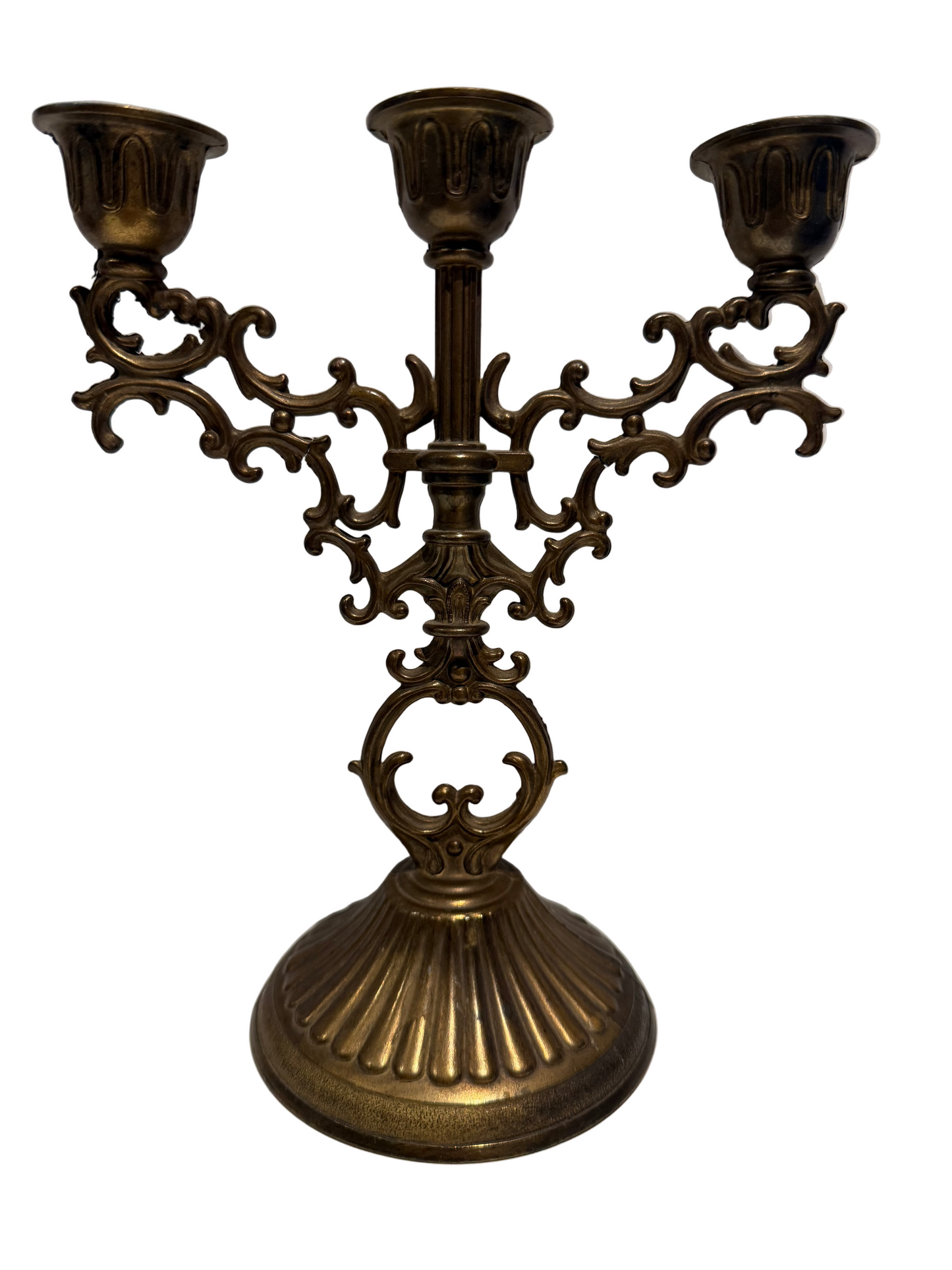 vintage messing kandelaar