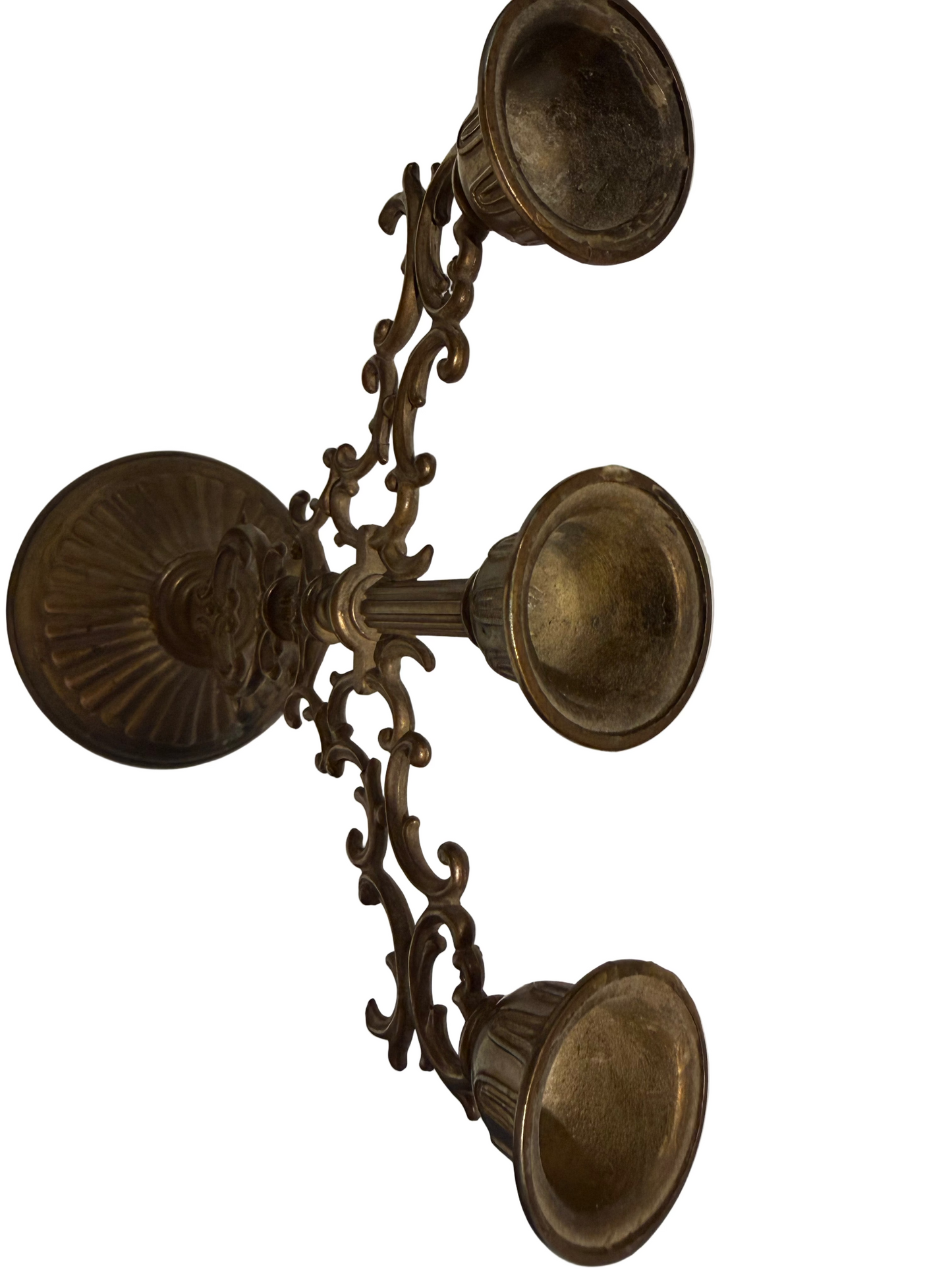 vintage messing kandelaar